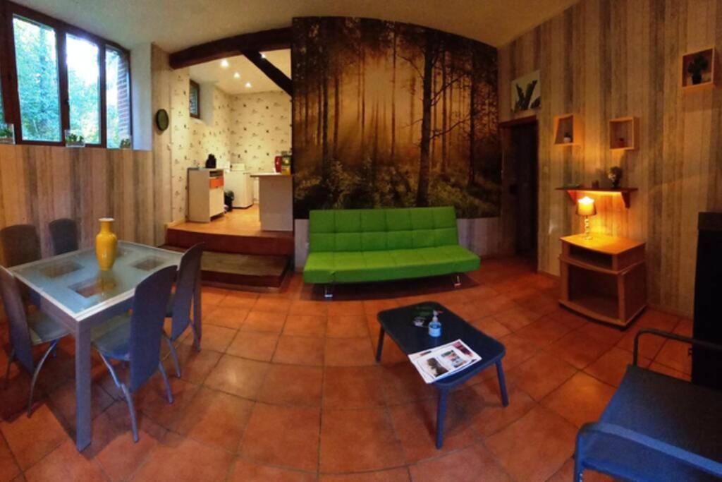 Suite dans le jardin du Château Agonges Extérieur photo