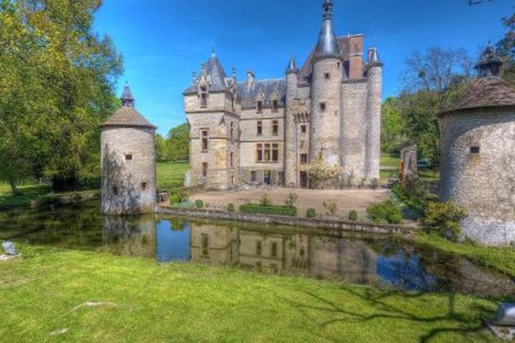 Suite dans le jardin du Château Agonges Extérieur photo